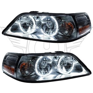 Lincoln Town Car Headlight Assemblies - ORACLE Lighting - SMD HL - ColorSHIFT w/ BC1 Controller - `05-`11